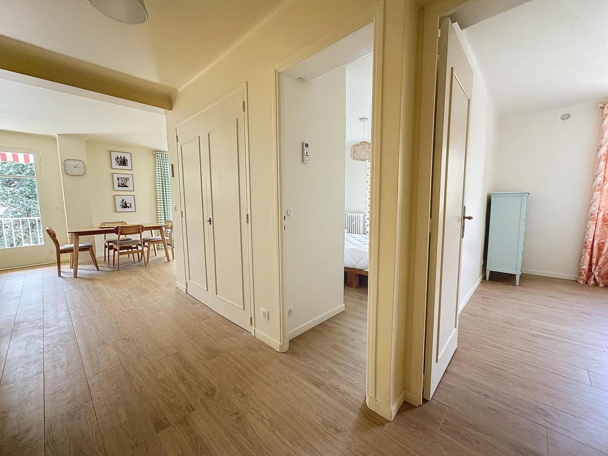 Apartment 63m2 Grande Terrasse, Climatisation & Parking, 2br Cannes